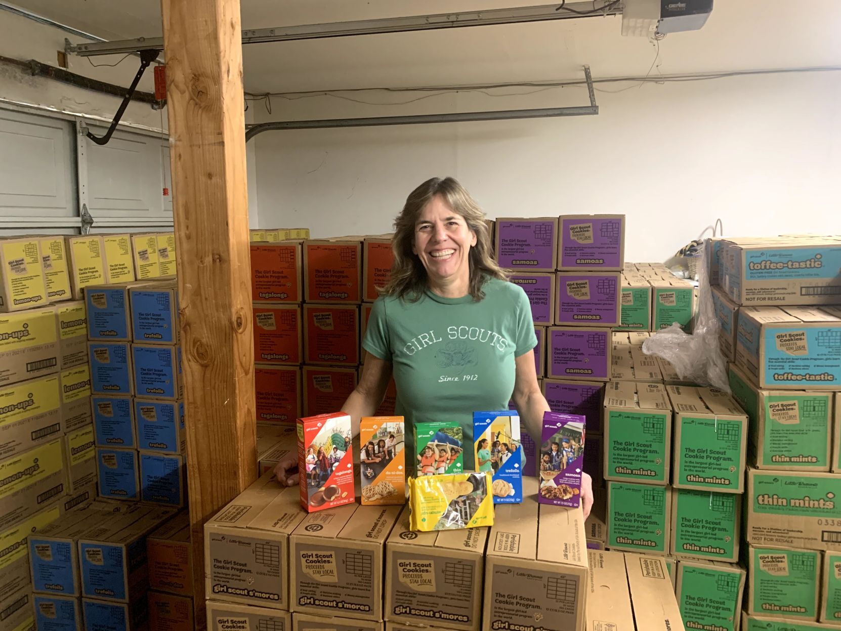 Girl Scout Cookie Cupboard